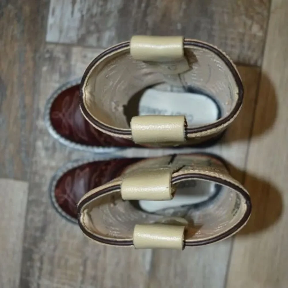 Cody James Toddler Boys' Roper Western Boots - Round Square Toe Size 4 New